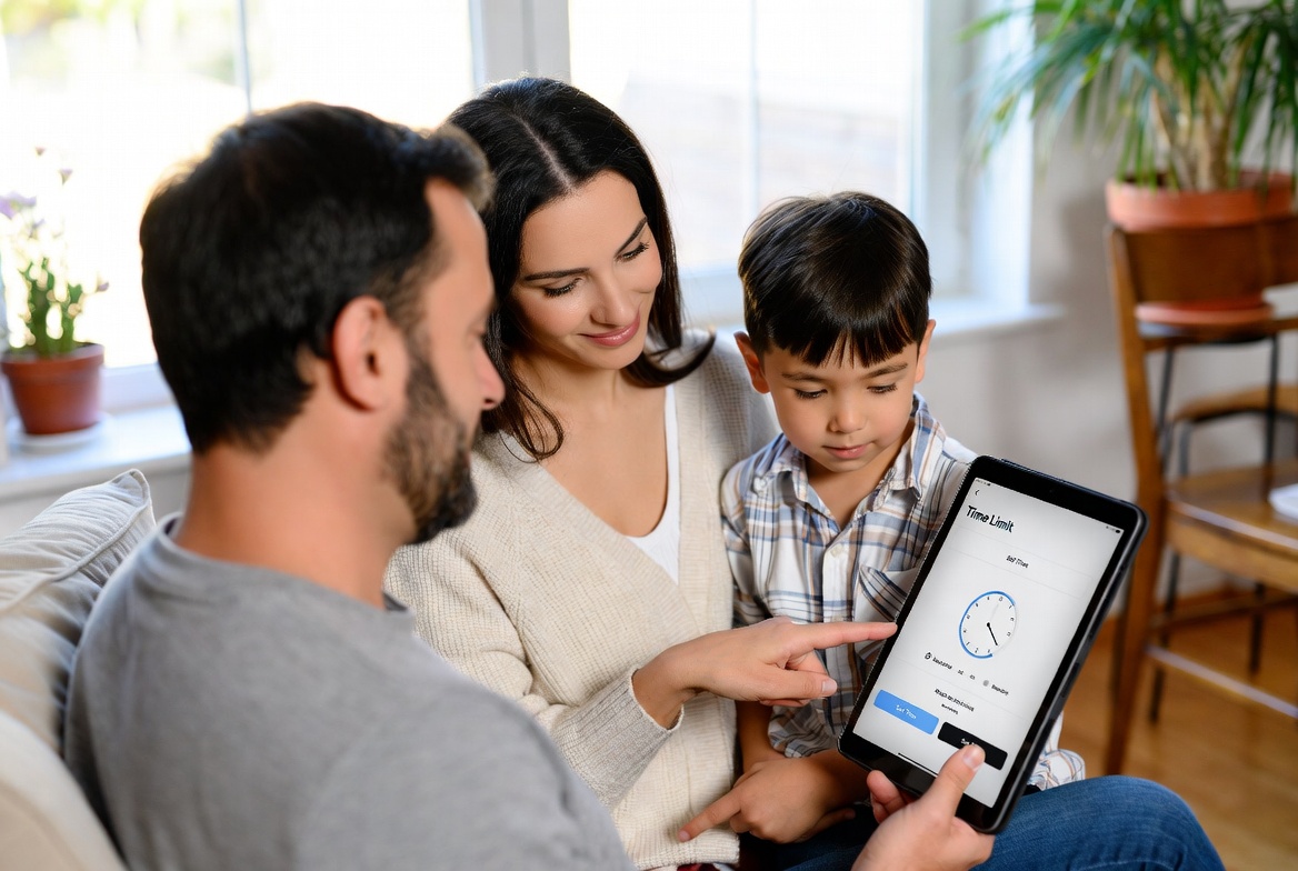 How to Set Internet Time Limits for Kids: A Realistic Guide for Modern Parents - Ultimate Phone Spy blog article about null