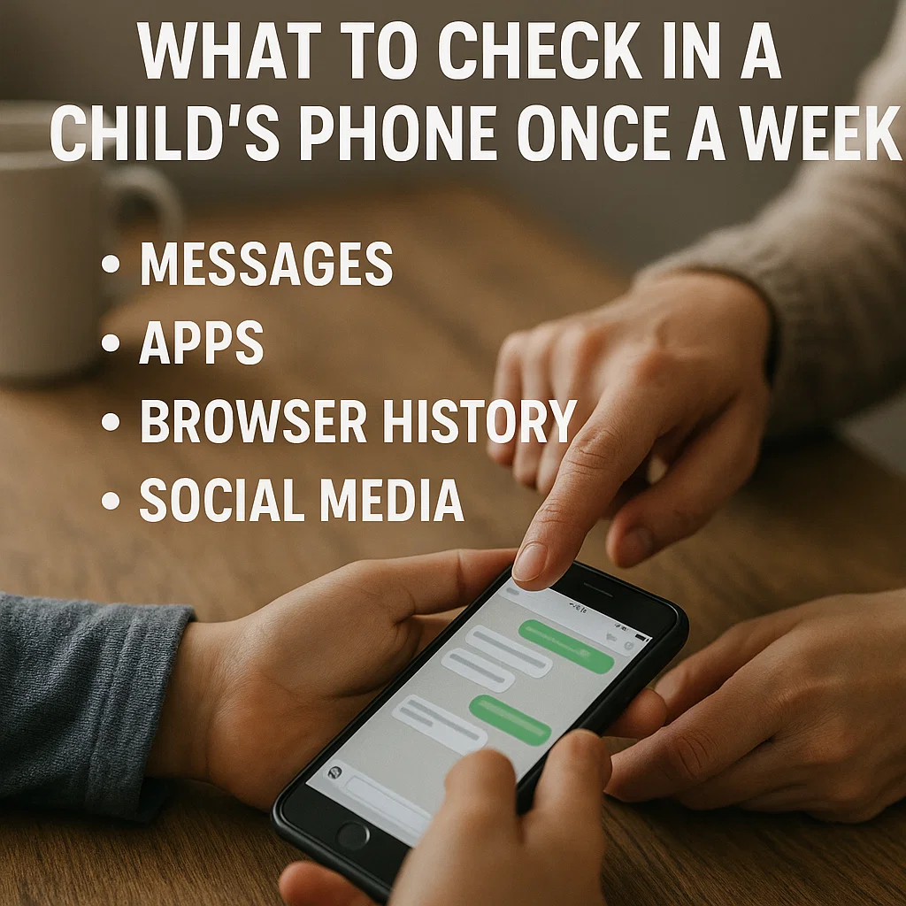 The 15-Minute Safety Check: A Practical Guide on What to Check in a Child's Phone Once a Week - Ultimate Phone Spy blog article about null