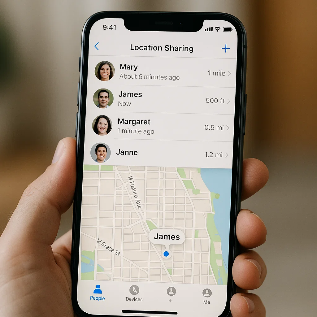 The Connected Family: A Complete Guide to iPhone Location Sharing for Families