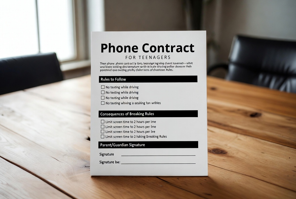 The Ultimate Phone Contract for Teenagers: A Template for Trust and Responsibility