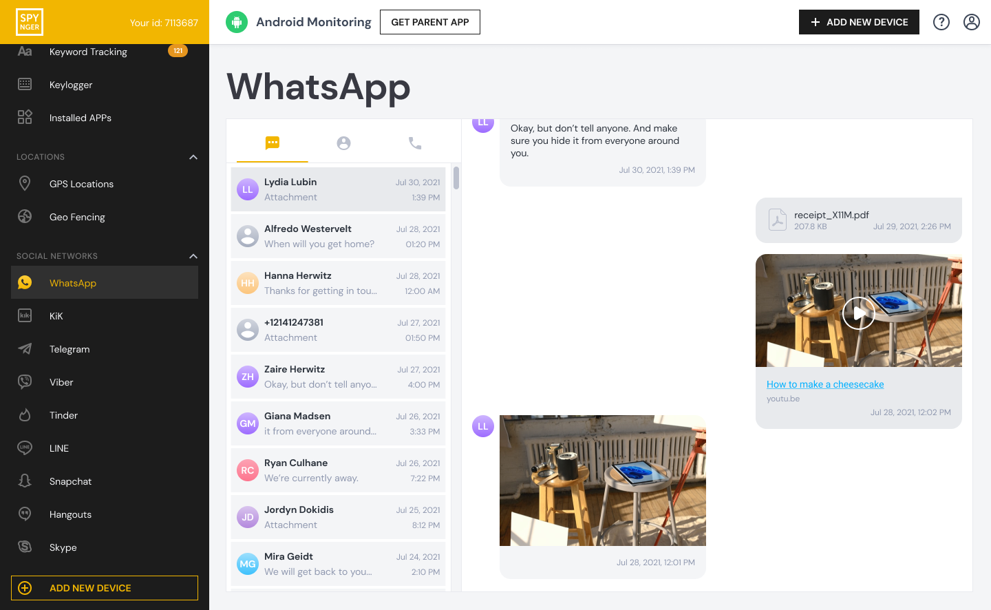 3. Spynger: For User-Friendly Management