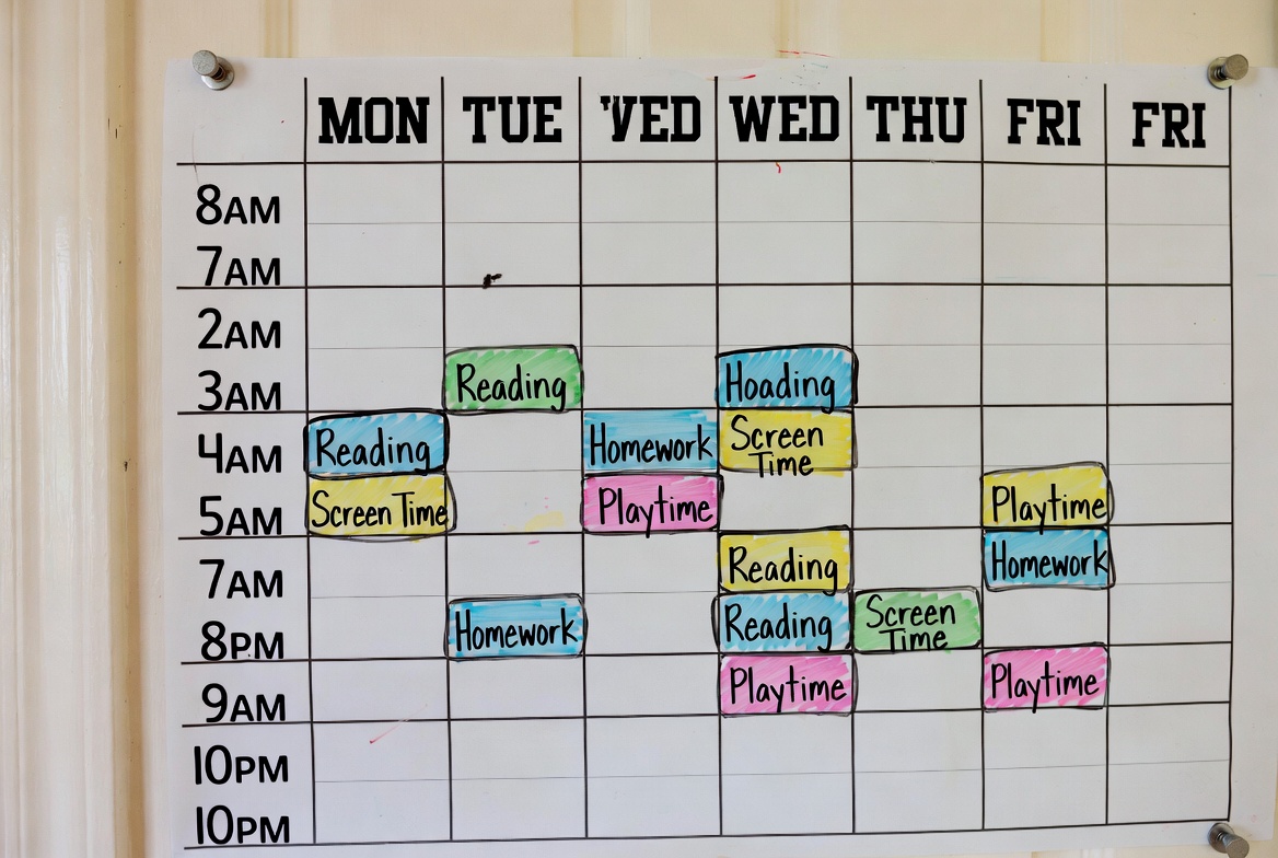 The Blueprint for a Balanced Daily Screen Time Schedule for Children