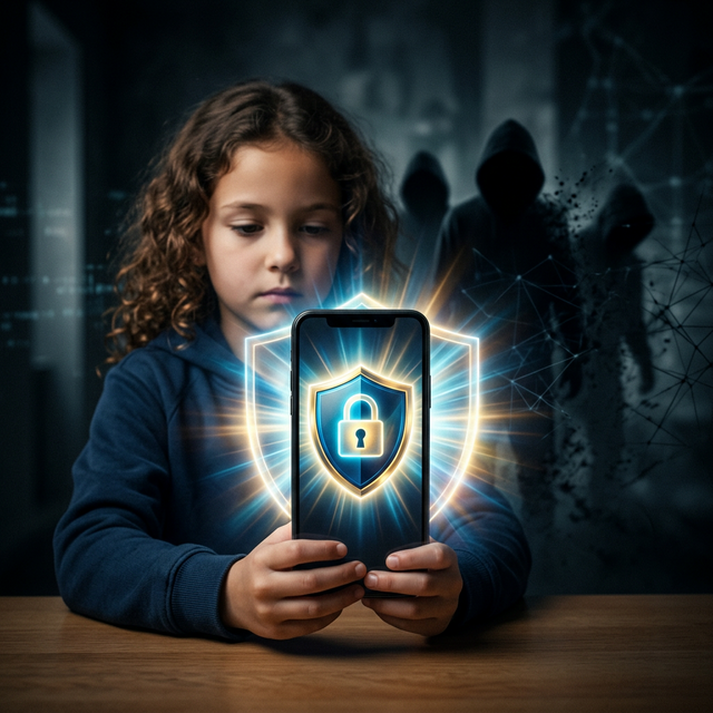 The Digital Lock: A Parent's Essential Guide to Protecting Kids from Online Predators on Mobile - Ultimate Phone Spy blog article about null