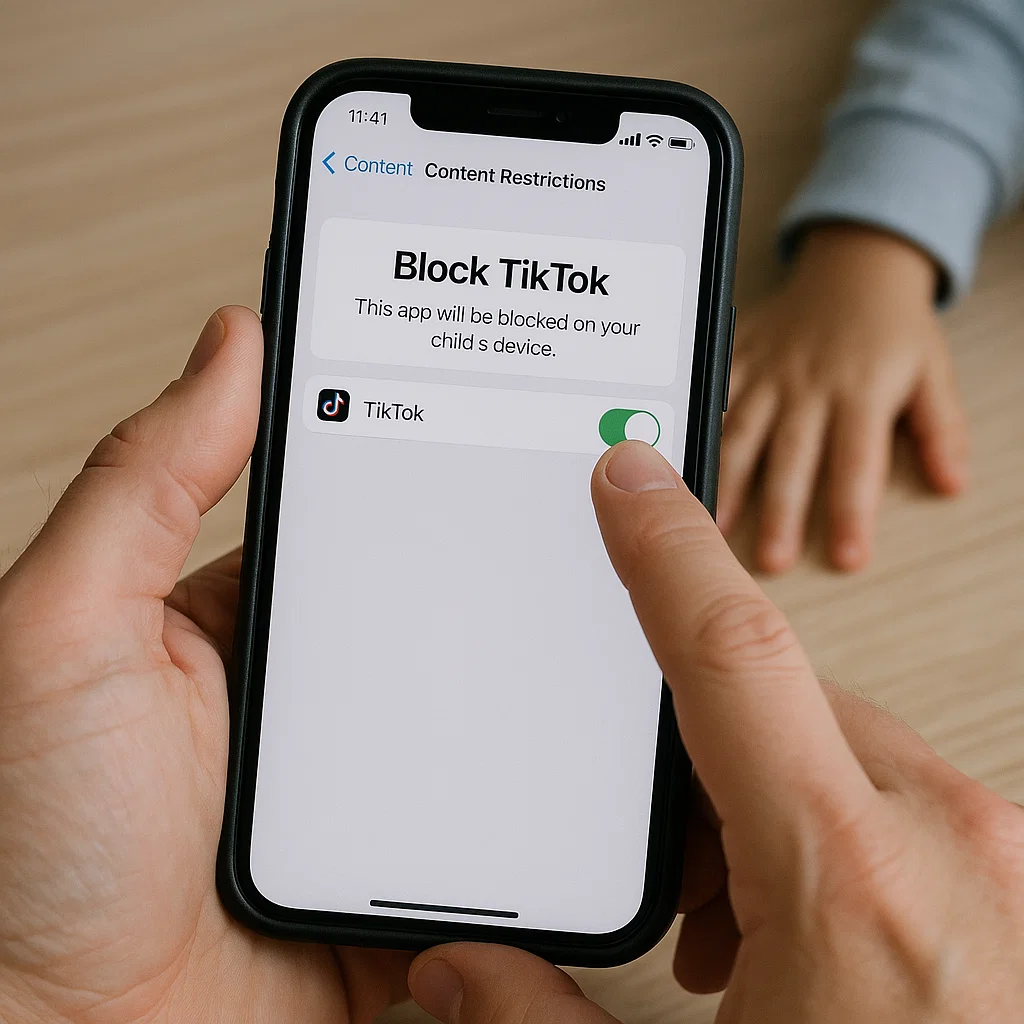 How to Block TikTok on Your Child's iPhone: A Parent's Guide to Digital Well-being