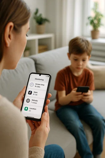 Guiding, Not Snooping: A Balanced Approach to Monitoring a Child's Phone Without Spying - Ultimate Phone Spy blog article about null