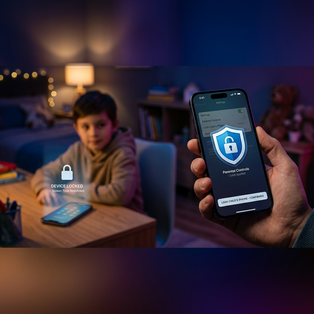 How to Lock Your Child's iPhone Remotely: A Parent's Guide to Instant Control - Ultimate Phone Spy blog article about null