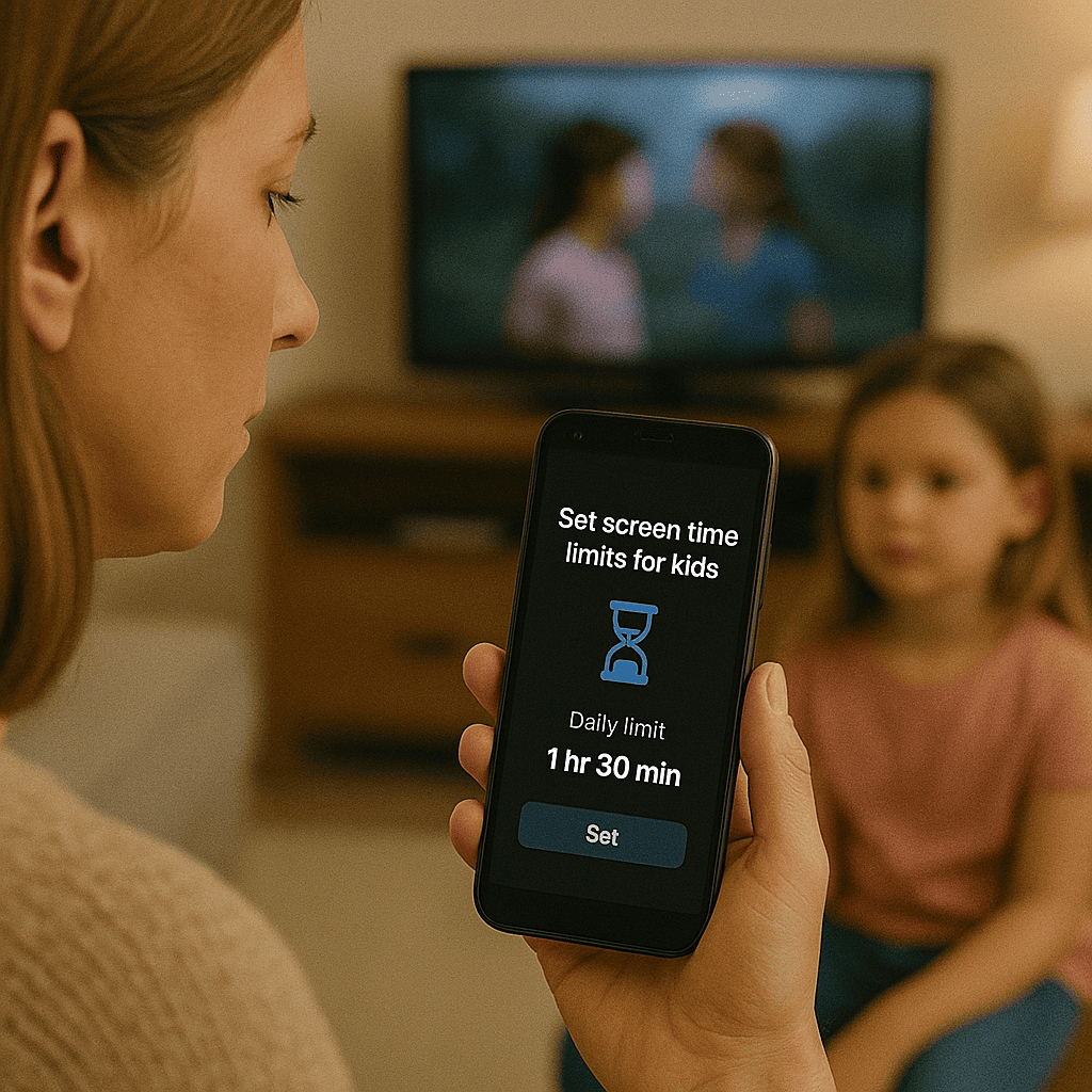 How to Set Screen Time Limits for Kids: A Real-World Guide for Modern Parents - Ultimate Phone Spy blog article about null