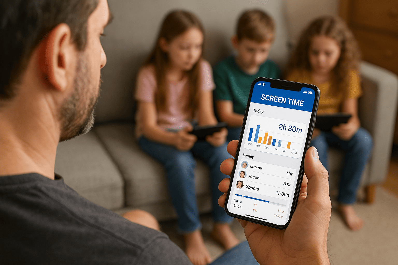 Finding Harmony: Your Guide to the Perfect Screen Time Tracker App for Families - Ultimate Phone Spy blog article about null