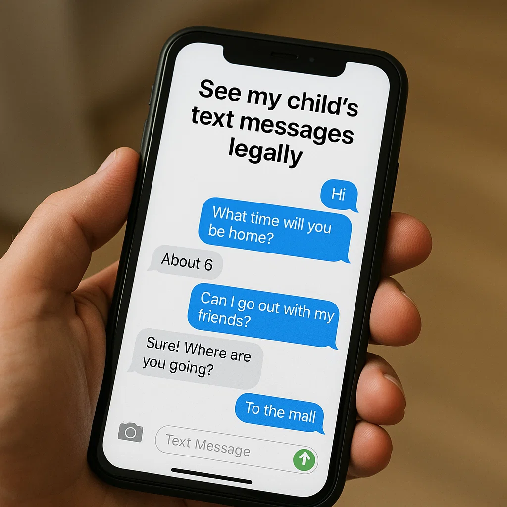 A Parent's Right: How to See Your Child's Text Messages Legally and Responsibly