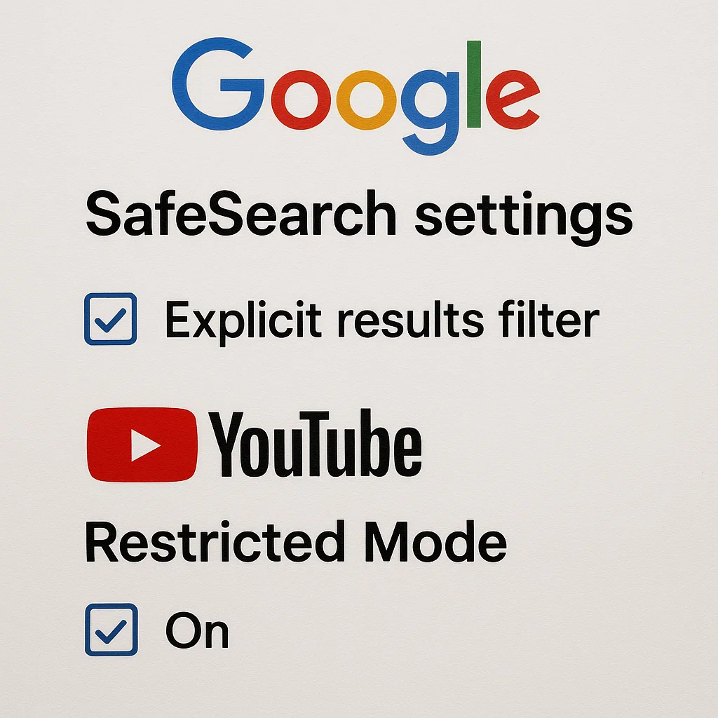 The Ultimate Guide to Safe Search Settings for Google and YouTube - Ultimate Phone Spy blog article about null